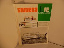catalogue SOMECA L12 rateau faneur – 2 pages 