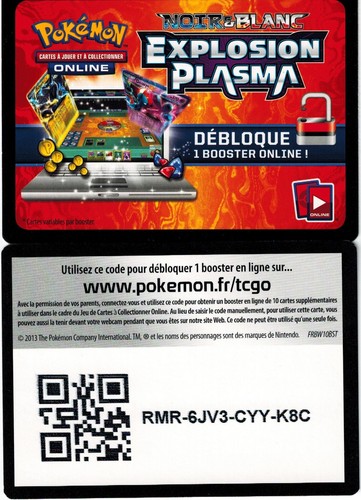 Code online tcg pokemon - x1,