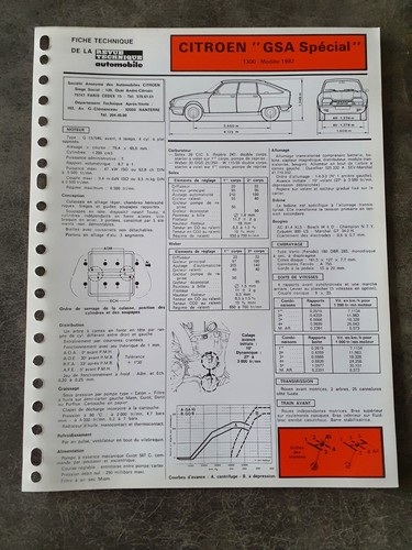Fiche technique automobile - fiche,