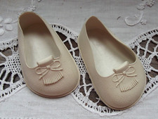 White shoes for dolls dolls...7.5 cm