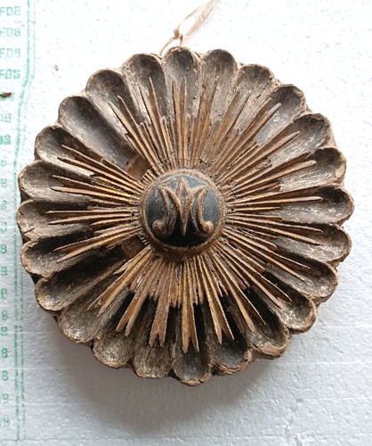 Frise baroque ancienne rosace - baroque, ancienne,