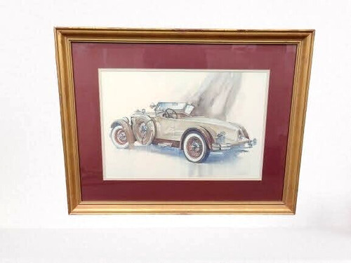 Aquarelle signée william - aquarelle, a