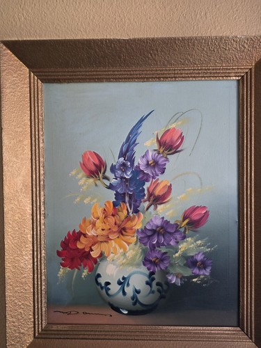 Tableau nature morte bouquet