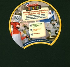 Interlayer Cow Laughing An Object Cheese Label 