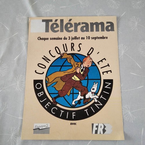 Affiche presse tintin - affiche, –