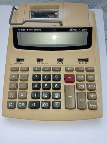 Ancienne calculatrice ativa - ancienne,