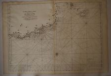 French Neptune Brittany Ouessant Navy Map 