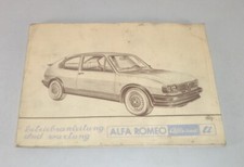 Operating Instructions Alfa