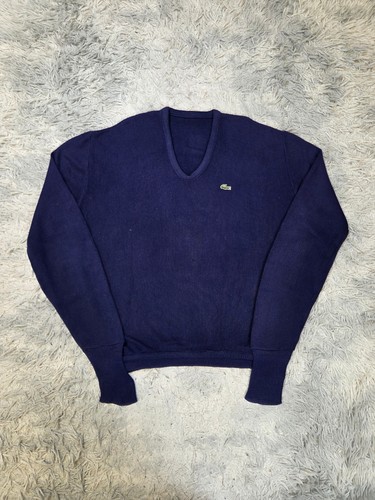 Lacoste pull col bleu - lacoste, v