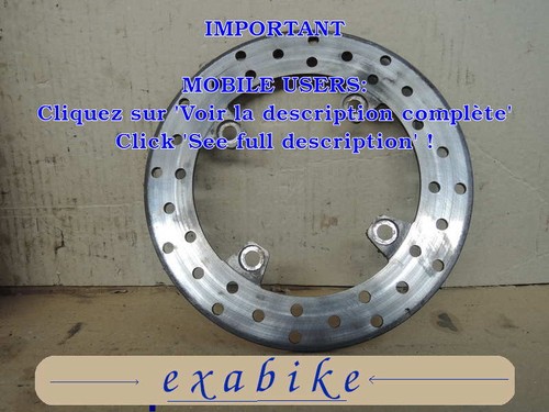 Disque frein arriere pour - de,