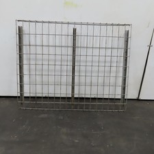 36" x 46" Wide 3 Channel Double Waterfall Pallet Rack Wire Decking