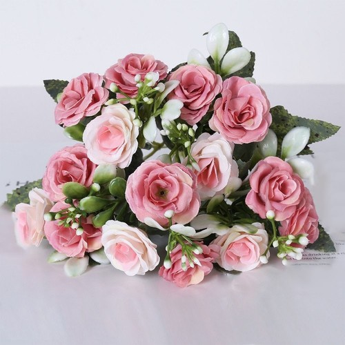 Bouquet floral faux avec - , 15