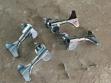 Cort 2 x 2 bass tuners Marvel chrome