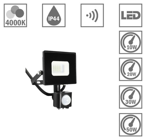 Projecteur led détecteur - projecteur, de