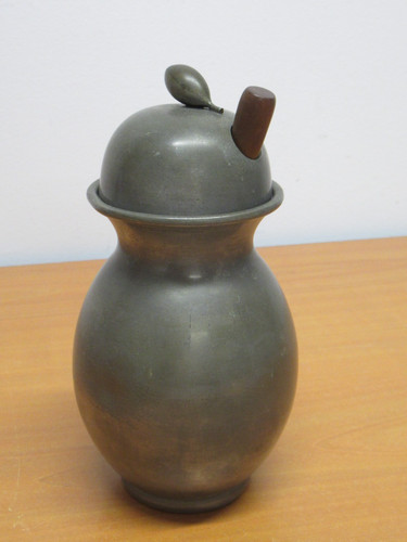 Pot olive étain - pot, À