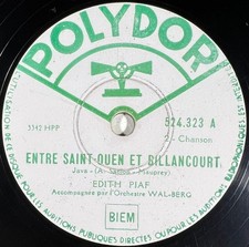 Edith Piaf : Entre Saint-Ouen