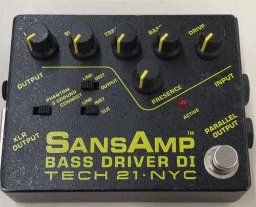 Tech21 sansamp bass - driver, di