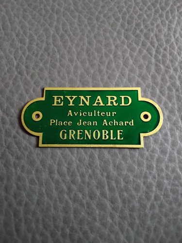 Plaque utilité tôle - d’utilité,