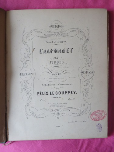 Alphabet études pour - l'alphabet,