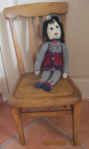 Ancienne chaise enfant - en, bois