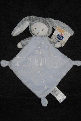 Doudou plat ours lapin - plat,