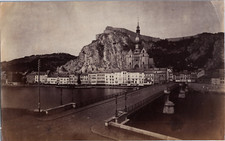 Belgique, Dinant, La Citadelle, Vintage print, circa 1900 Tirage vintage légendé