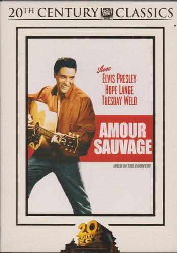 Dvd amour sauvage elvis - amour,