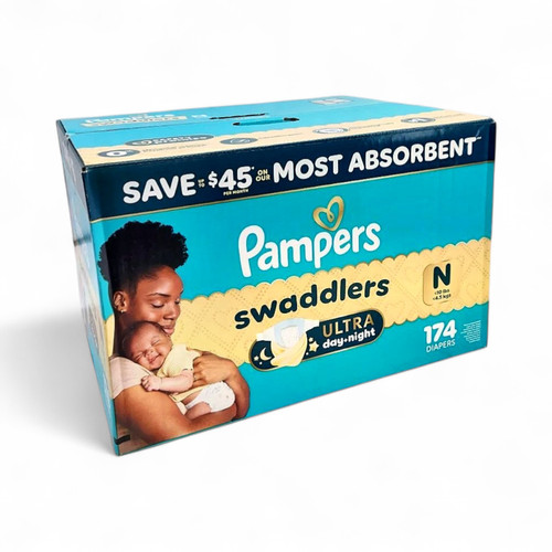 Pampers swaddlers ultra - day, +
