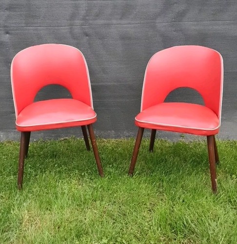Paire fauteuils vintage - paire,