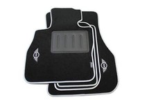 Tapis Moquette Mini Clubman F54 à Partir De 2015- Edition Limitée Carbone Inox