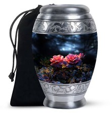 Urnes de cendres humaines roses pour adultes grandes urnes funéraires pour ce...