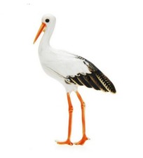 Broche bijou oiseau style