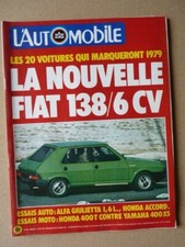 L'Automobile n°382, Alfa