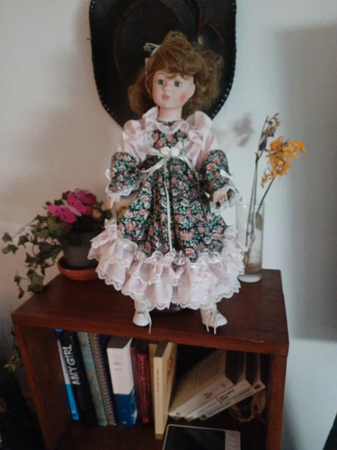 Poupées porcelaine cm - poupées, en