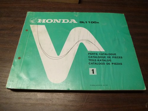 Parts list honda - list, 1100