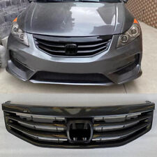For 2008 2009 2010 Honda Accord Sedan Carbon Fiber Pattern Front Grille Grill
