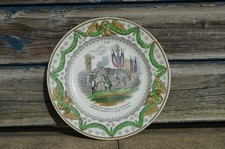 Assiette parlante N° 10, Série "l'Empereur Napoléon" -  Creil et Montereau