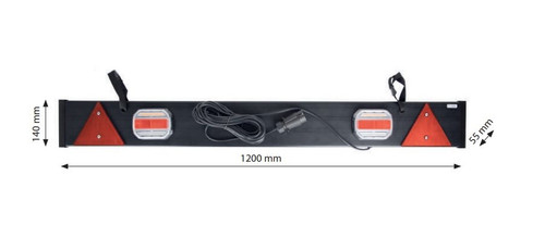 Remorque rampe éclairage 9m - d'éclairage,