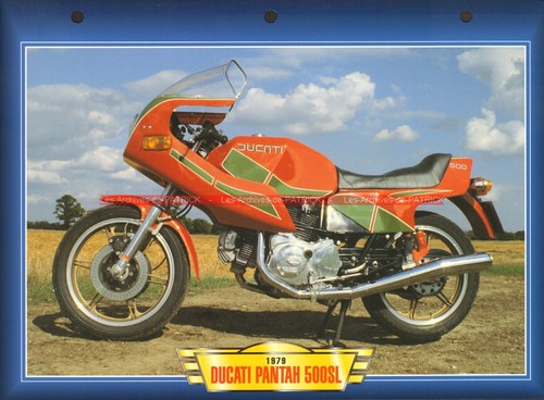 Ducati pantah 500 - pantah, 1979