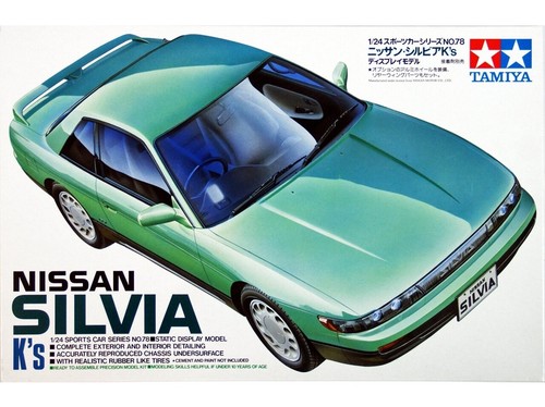 Tamiya s13 nissan silvia - nissan, k's