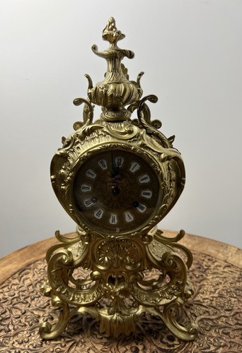 Ancien horloge bronze - , massif