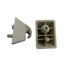 2 × clip de fixation du pare-soleil 1438336 CROCHET Opel CORSA PARE SOLEIL