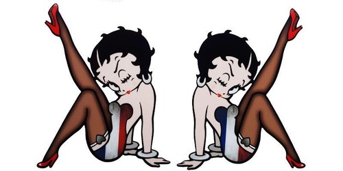 Betty boop autocollants - boop,