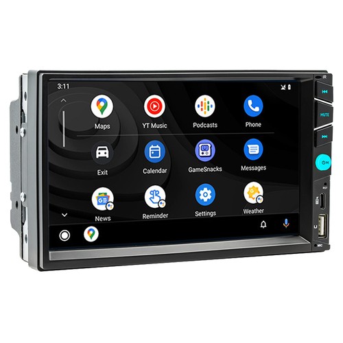 Din car sat nav with - car,