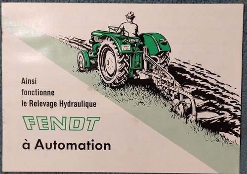Rare brochure fendt - rare,