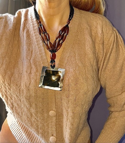 Collier avec pendentif care - collier,