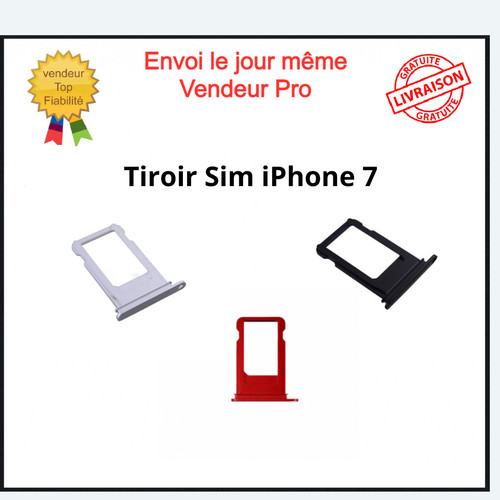 Tiroir carte sim iphone - carte, 7