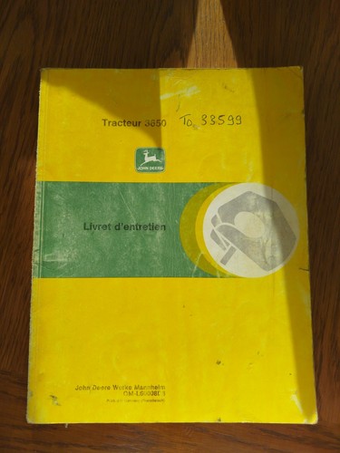 Livret entretien john - livret,