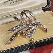 Broche Style Art Déco Vermeil