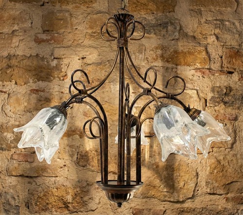 Lampadaire classique fer - classique,